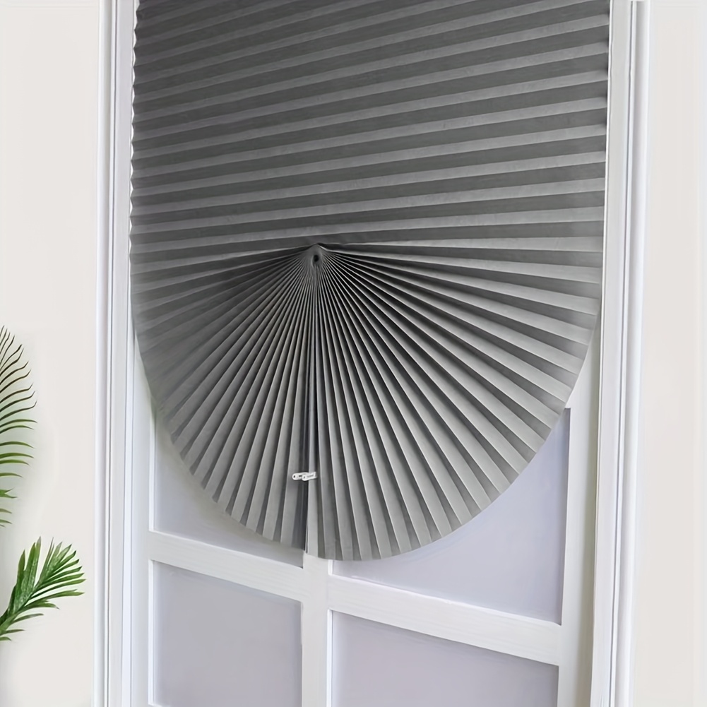 Simple Pleated Curtains. A Uv-blocking Essential For Rental Homes, Offices, And Bedrooms