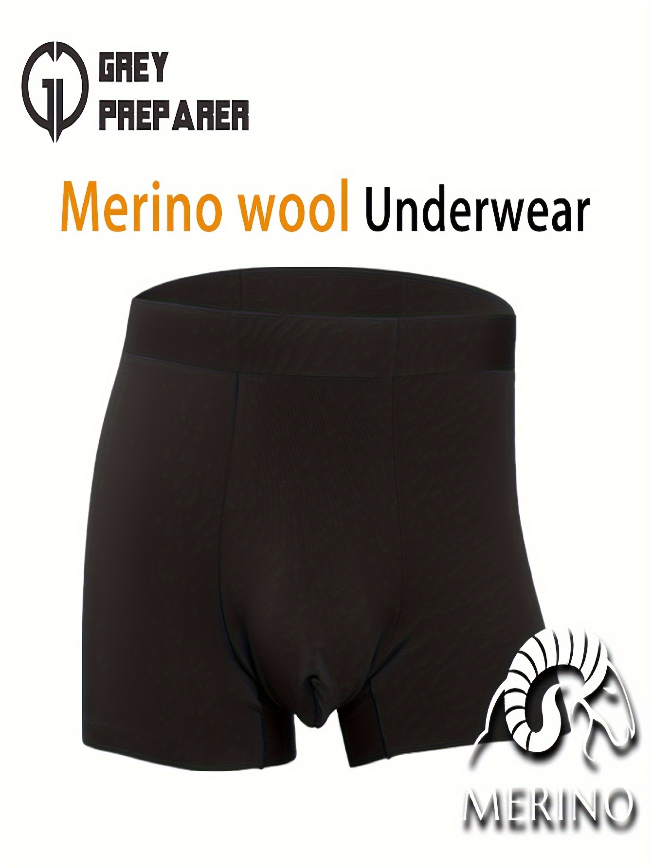 Boxer Homme Éléphant Avec Trompe – Sous-vêtement Drôle Et Confortable – Cadeau Original Et Marrant