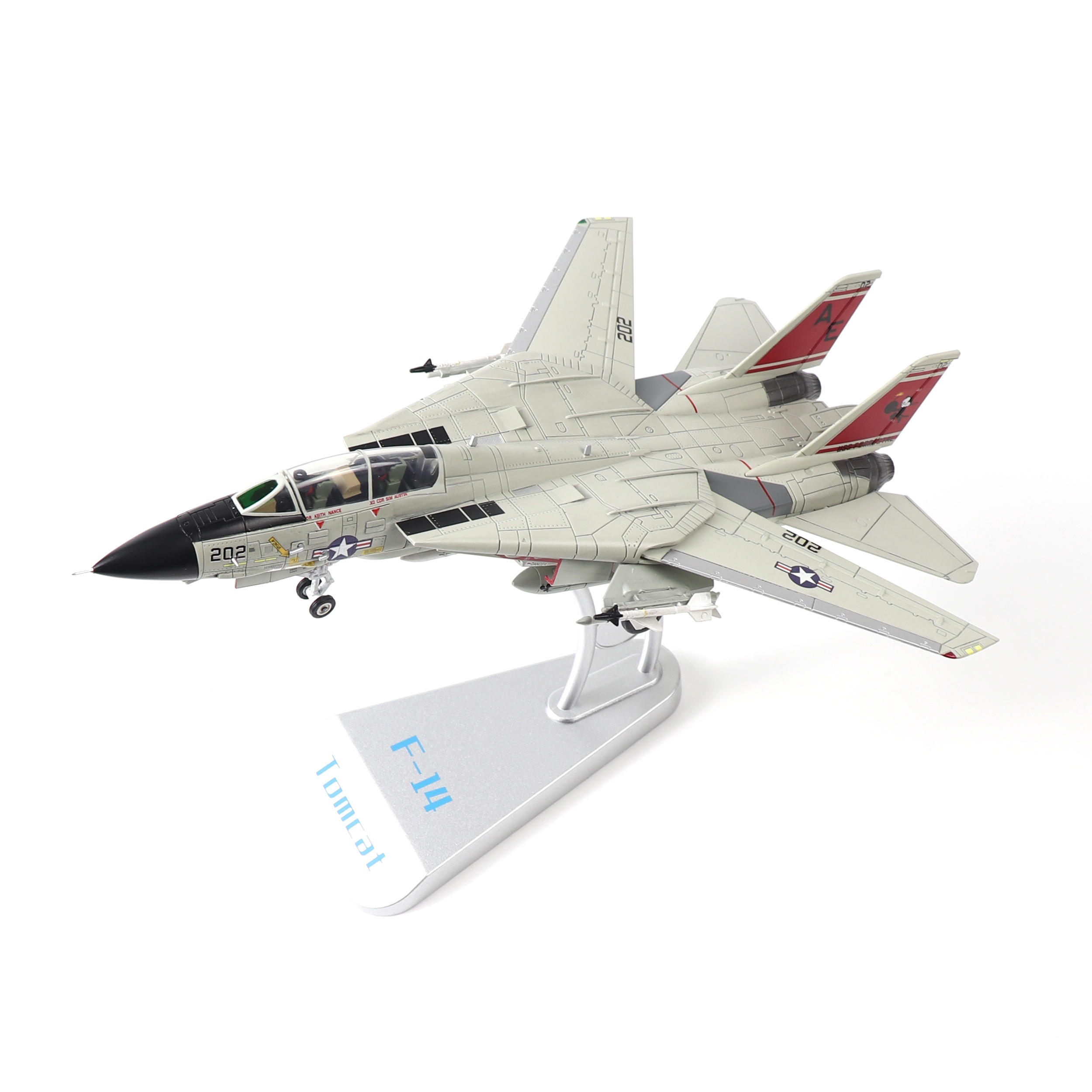172 Scale F 14a Tomcat Metal Airplane Model Kits Stand Vfa Temu