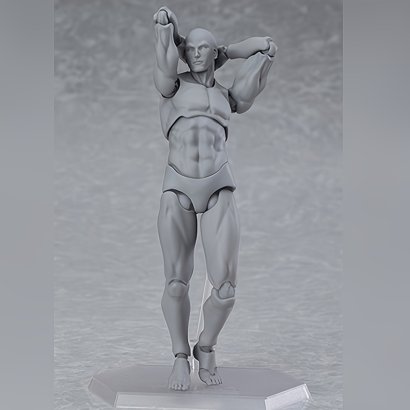 2pcs set pvc art figures exquisite bjd body muscular Temu