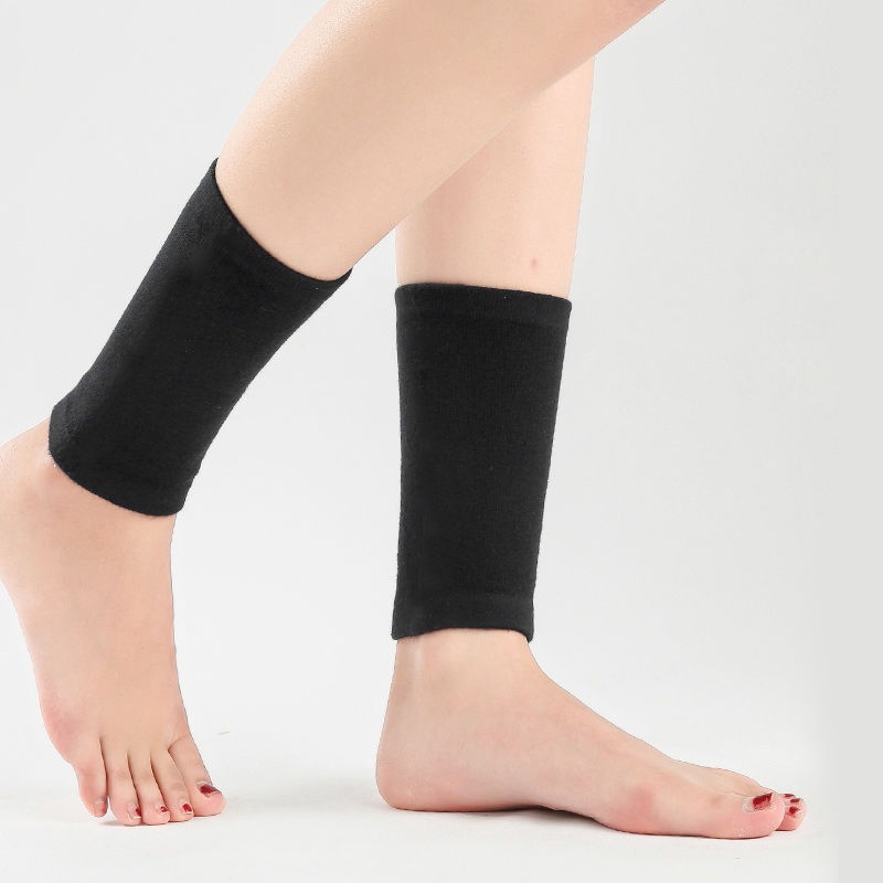 Image of 2pcs (1 Pair) Ankle Socks, Thermal Ankle Sleeves For Men And Women, Autumn/winter Short Thickened Cold-proof Ankle Guards, Calf Socks