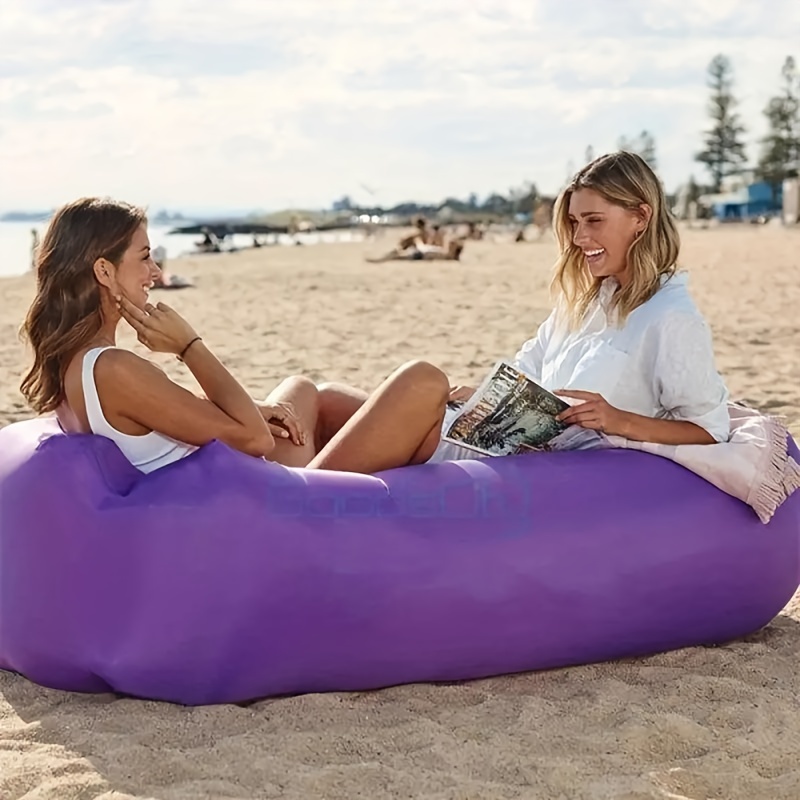 Portable air fashion lounger