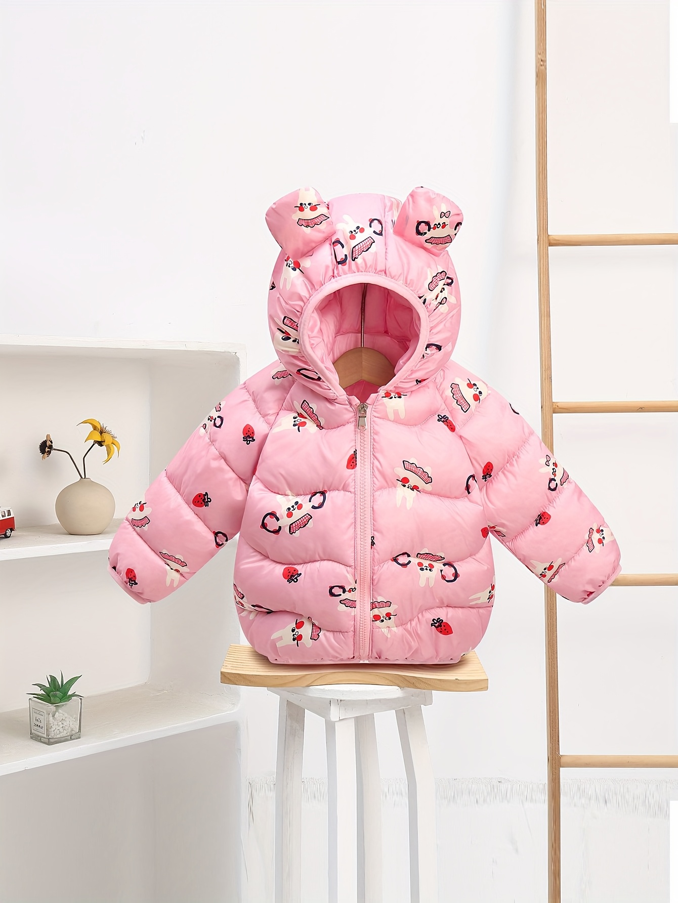 infant baby girl's long sleeve casual warm fleece hooded Temu