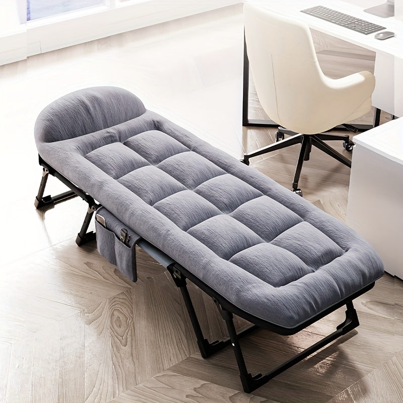Foldable Guest Bed With Mattress - Adjustable Height Stackable Bed Suitable For Adults, No , - Bed For Small Spaces, Ideal For Apartments, Guest Rooms & Overnight Guests - Weight Capacity
