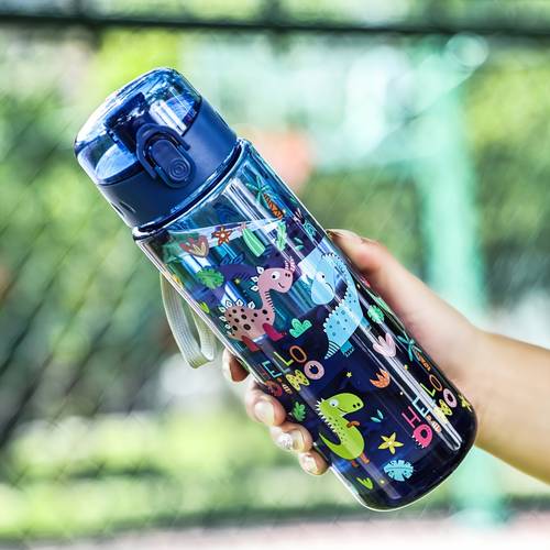 leo auto camel cartoon water bottle leakproof summer large capacity sports water kettle high temperature resistant portable water pot summer outdoor sports water cup