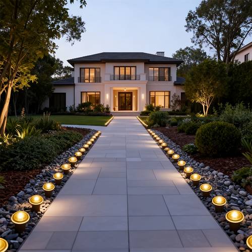 40 30 20 10pcs garden decor solar outdoor lawn way lights solar powered outdoor flat lights solar garden fairy light landscapes lighting ip54 for yards ways lawns trail wedding terrace mothers day decoration