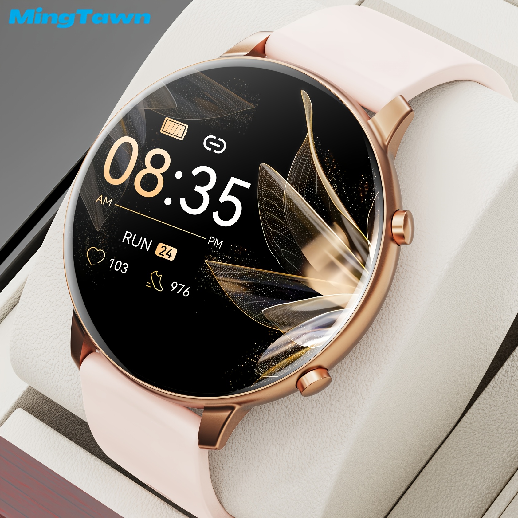 Image of Mingtawn Smart Watch For , 1.39-inch Screen Smartwatch With Wireless Calling (answer/make Calls), 100 , Sleep Monitor, Fitness With, Compatible With Iphone And , Perfect For Gifting