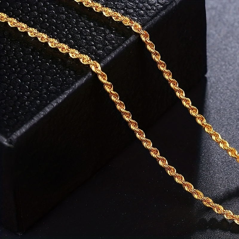 S925 Sterling Silver Collarbone Chain Rope & Twisted Chain Design