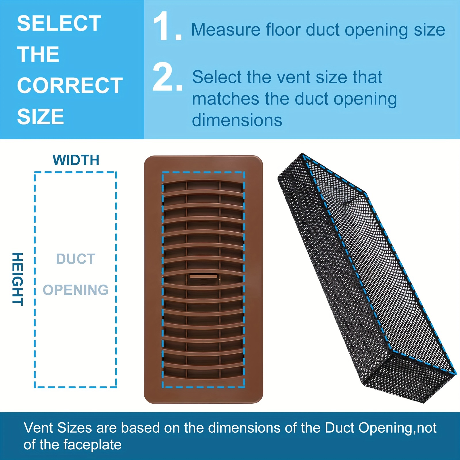 Cover Magnetic Vent Covers Floor Register Trap Floor Air Vent