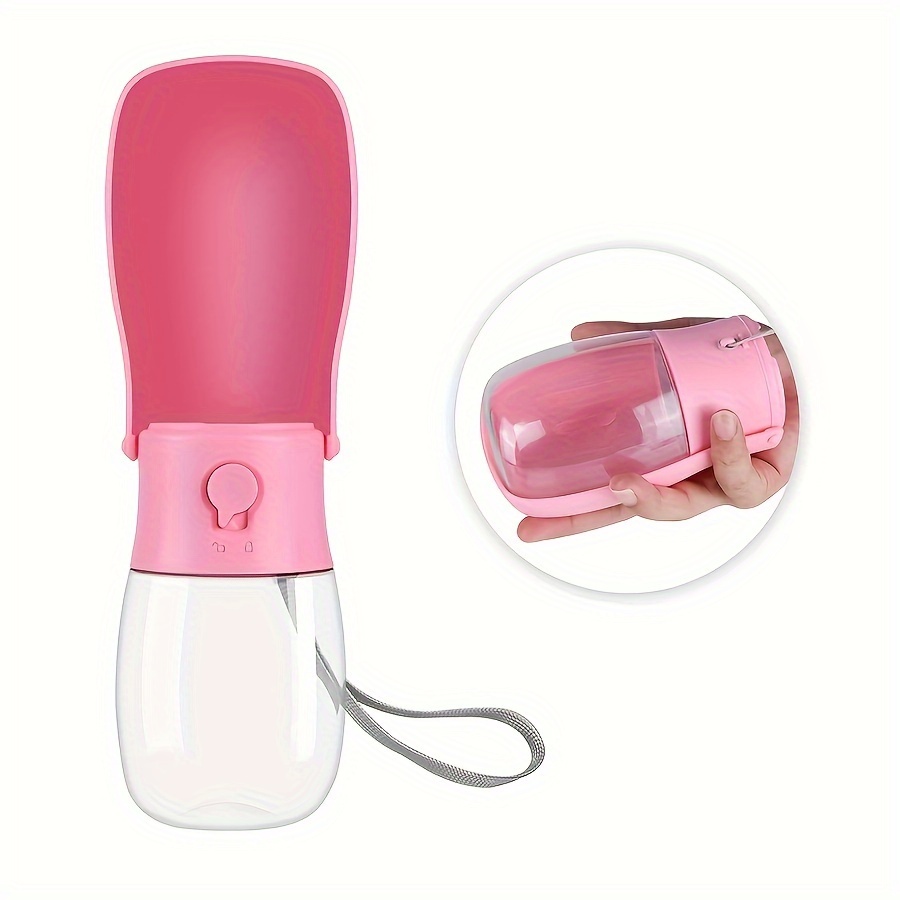 Portable Dog Water Bottle For Walking 19oz Or 12oz Portable Pet Water Bottles For Puppy Small Medium Large Dogs Water Dispenser Dog Water Bowl Dog Accessories