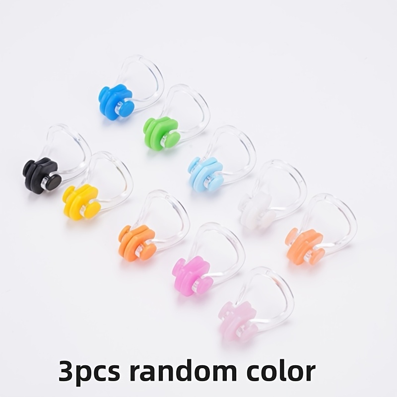 Soft Silicone Swimming Nose Clips, Comfortable for Diving and Surfing