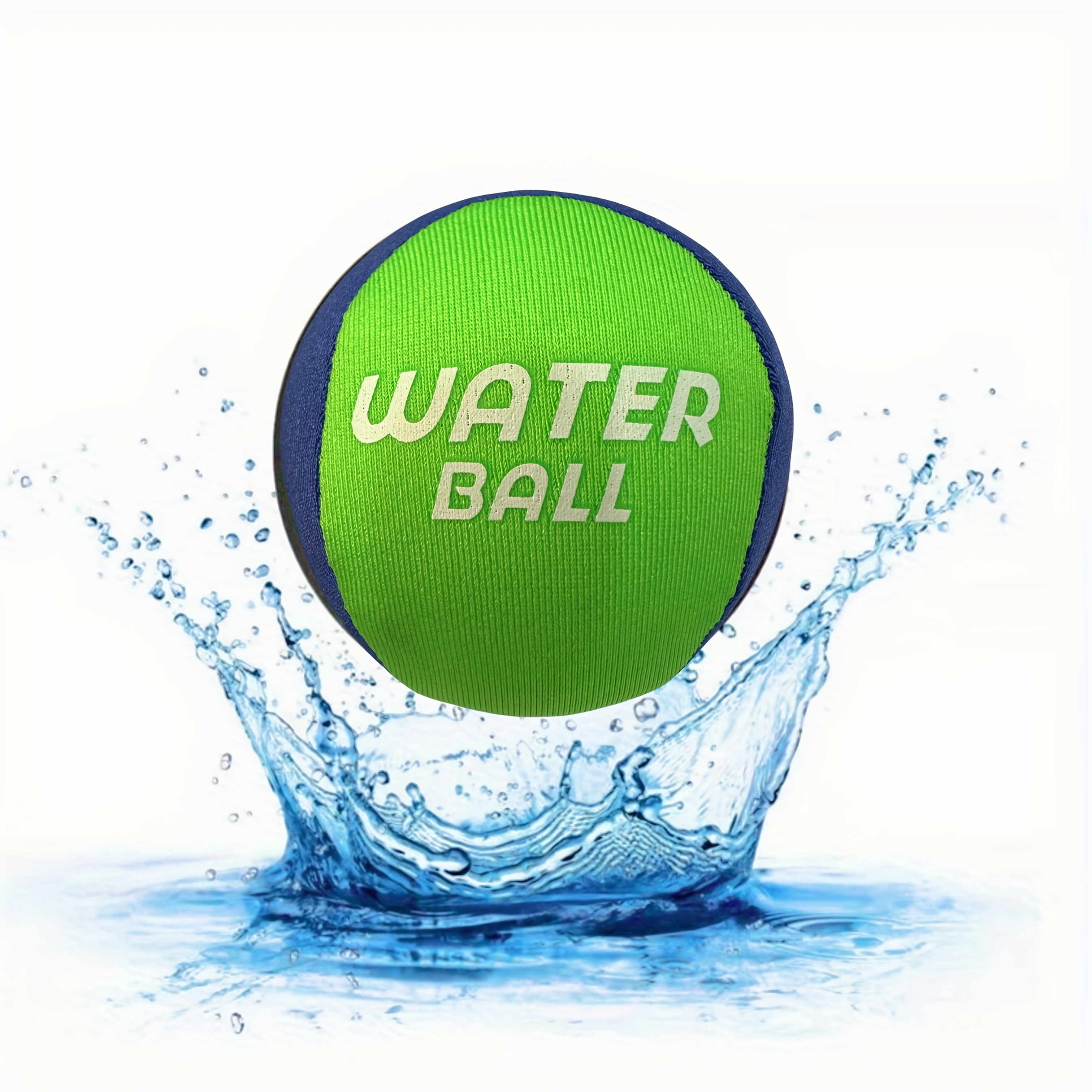 Image of New Durable Tpr Water Displacement Beach Ball - 2-color/2- (red/ Blue/) Pool Ball Suitable For Swimming, For Beach, For Outdoor Activities - Color-coded Segmentation For Easy Identification