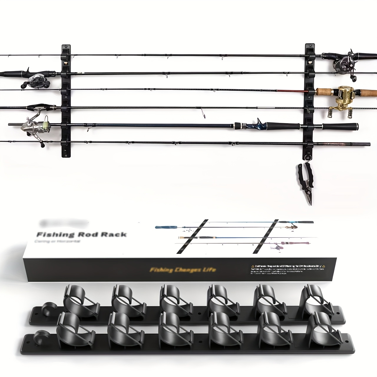 12v fishing reel Kristal XL003 12V Reel W/50# Rod & Holder
