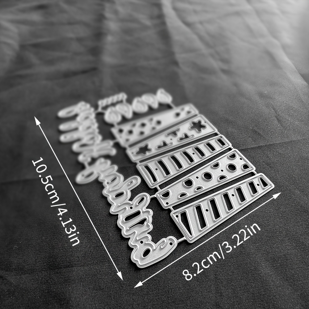 TEMU 1 pz. Fustella da taglio a forma di candela - uno strumento multifunzionale per il crafting per scrapbooking, album fotografici, biglietti d' e