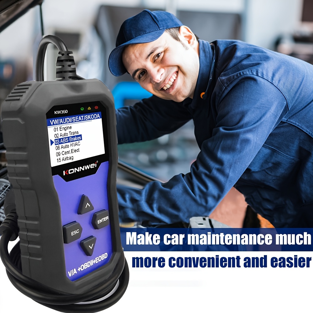 for vw for   for   seat series   12v obdii car fault detector full function vehicle fault   instrument auto scan tools code reader Product details 3