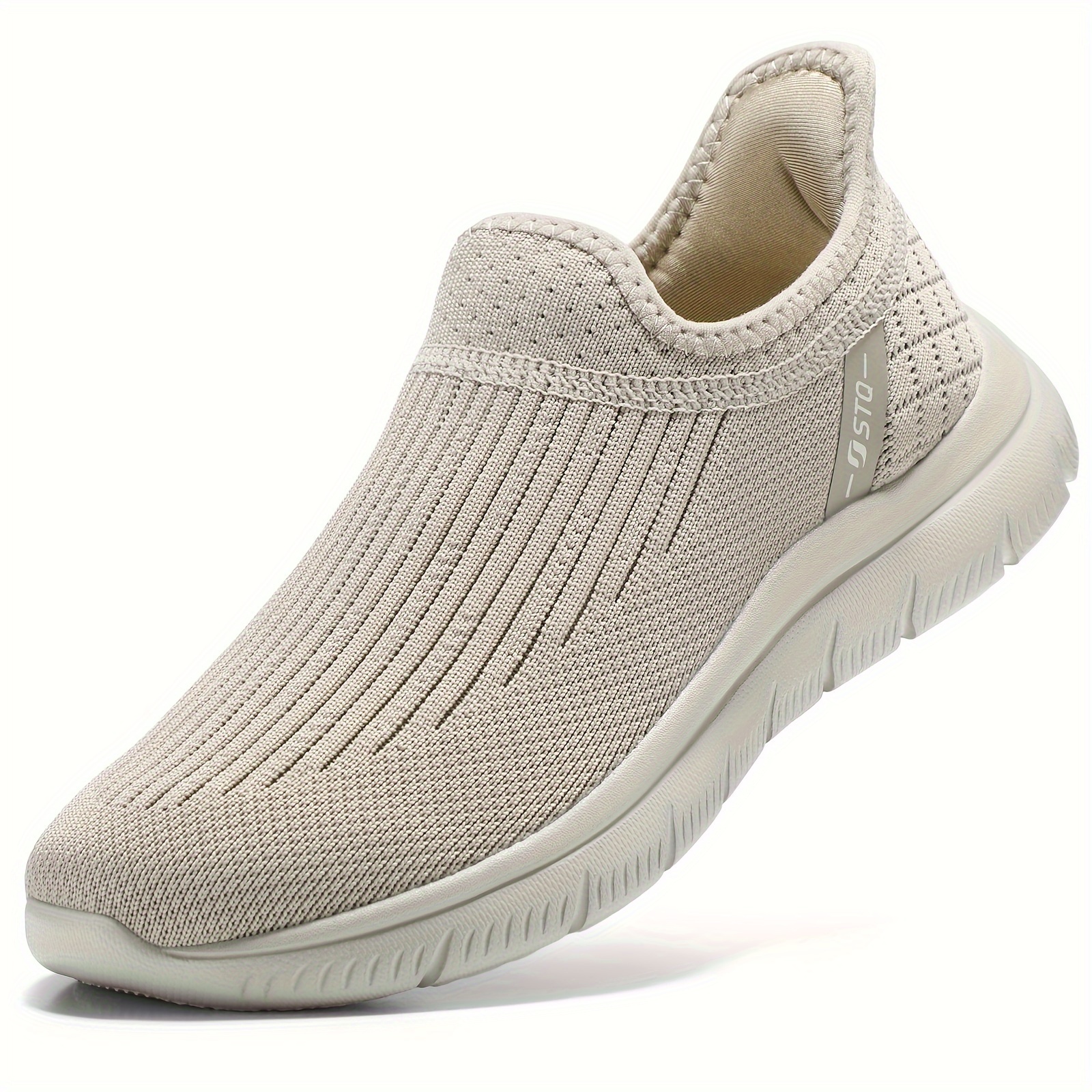 STQ Slip Ins Womens Hands Free Slip-On Sneakers Walking Maternity Shoes