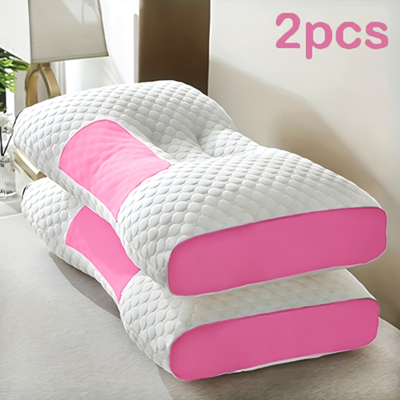 2-Pack Premium Neck Support Pillows – Ergonomic Contour Memory Foam Pillow with Breathable Sweat-Resistant Fabric for Side & Back Sleepers, Bedroom Bedding Comfort — Zaynora Luxury Marketplace