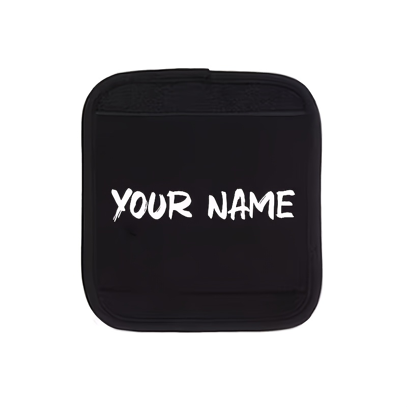 TEMU [customization] 1pc Fashion Custom Name/text Luggage , Selling Luggage Cover , Not Including Suitcase, Handle Protector, Suitable For Occasions,