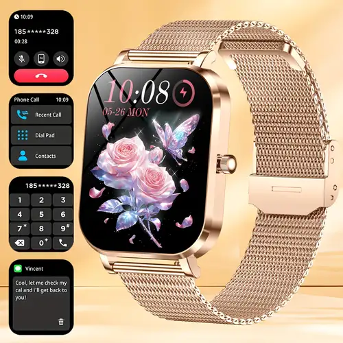 ECOSOON Smartwatch Donna, Contapassi Polso Donna Impermeabile IP68 ECOSOON Smartwatch Donna, Contapassi Polso Donna Impermeabile IP68
