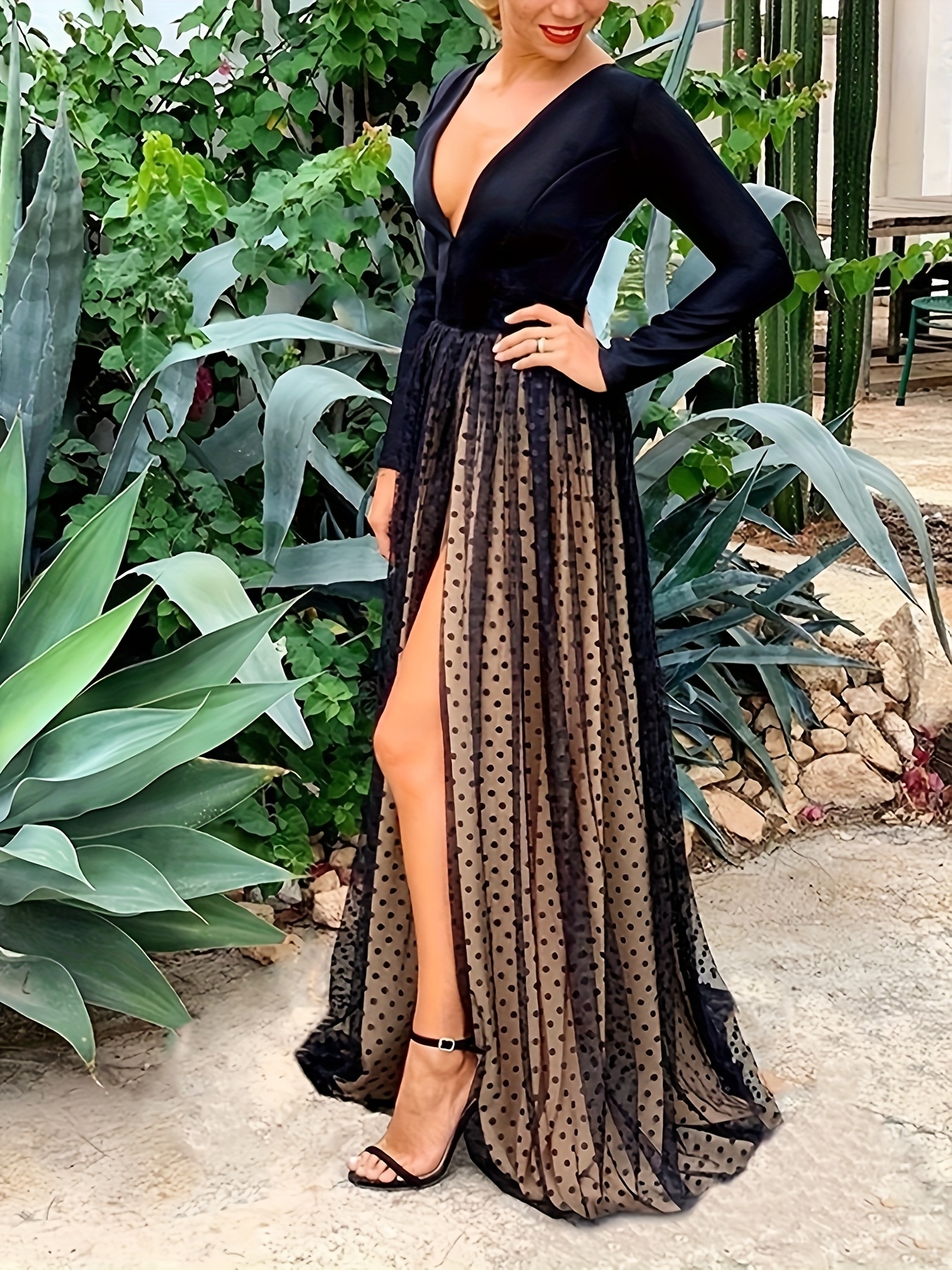 mesh black tie dress ASOS Design - Mesh Twist Bust Detail Halter Maxi Dress - Women - Polyester/Spandex - 10 US
