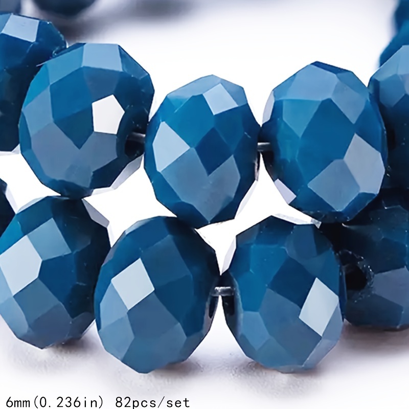 E-shop 4/6/8 mm Tinte Blau Österreichische Kristallperlen Premium Super Glitzernde Glasperlen Funkelnde Leuchtende Bohrloch Lose Perlen Pad Perlen