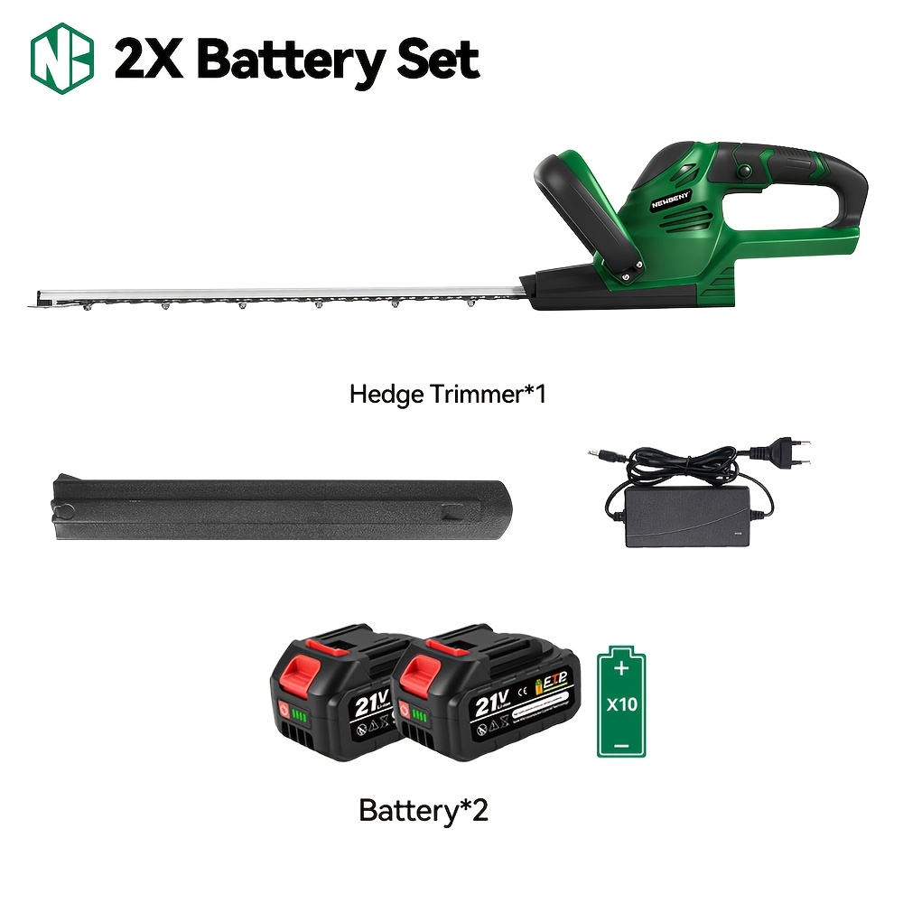 Cordless Electric Hedge Trimmer, 51mm Electric Trimmer, Trims Weeds, Suitable For Landscaping And Garden Maintenance, Gardening Pruning Tools