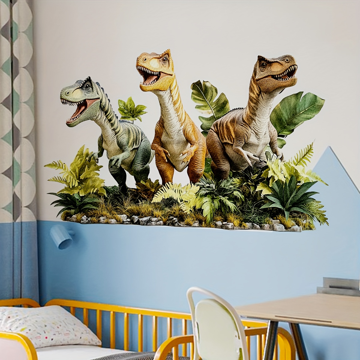 Dinosaur Wall Decals For Boys Room Wall Decor
