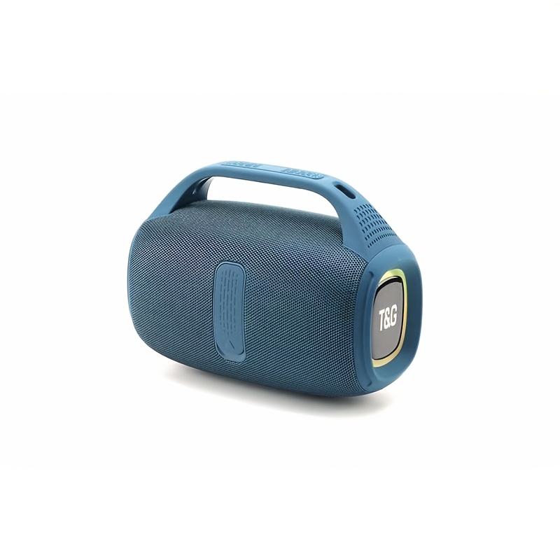 TEMU Portable Wireless Speaker – 24w With Colorful Led Lights | 3600mah Battery | Ipx4 Water Resistant | 33ft Wireless Range | Calling | Multi- (tf