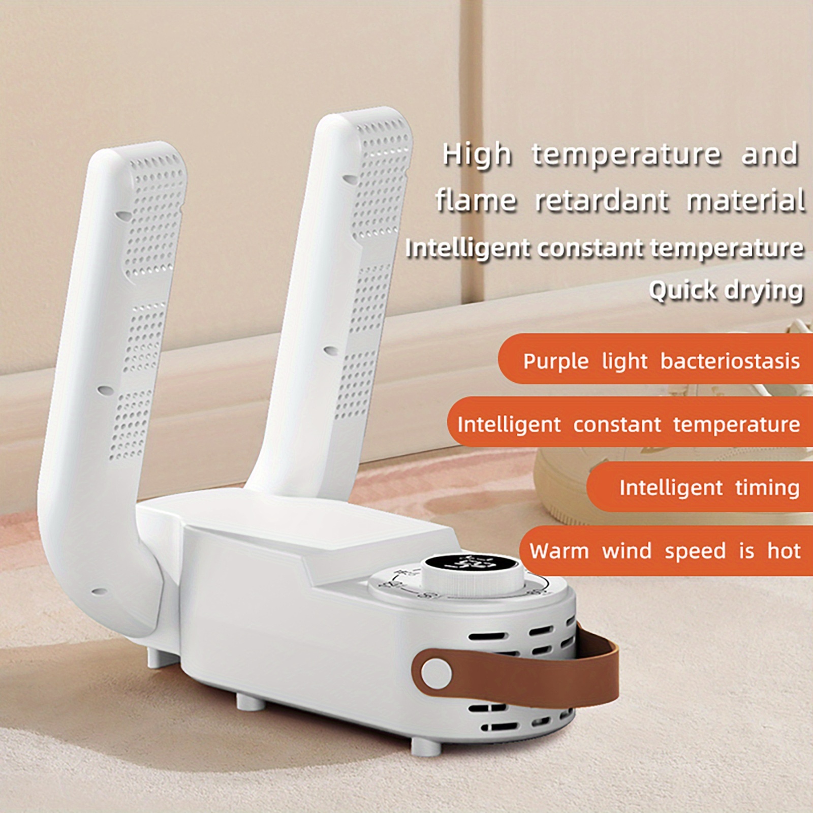 exclusive Antosun Footwear Dryer Odor Eliminator for Shoes, Equipped with Timer, Glove Dryer for Boxing, Collapsible, Suitable for Ski Boots, Socks, And Sneakers, Color: White, Without Battery 6 exclusive Antosun Footwear Dryer Odor Eliminator for Shoes, Equipped with Timer, Glove Dryer for Boxing, Collapsible, Suitable for Ski Boots, Socks, And Sneakers, Color: White, Without Battery - Image 6