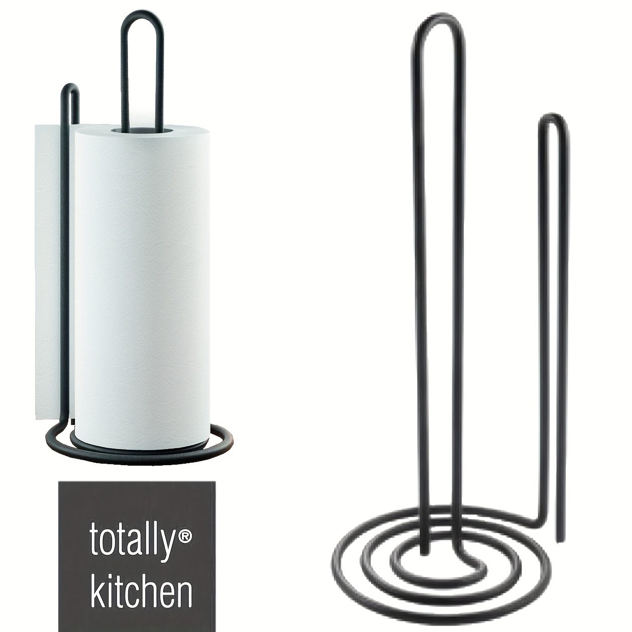countertop tissue holder kitchen dining table bathroom standing tissue roll holder   tissue rack Product details 4