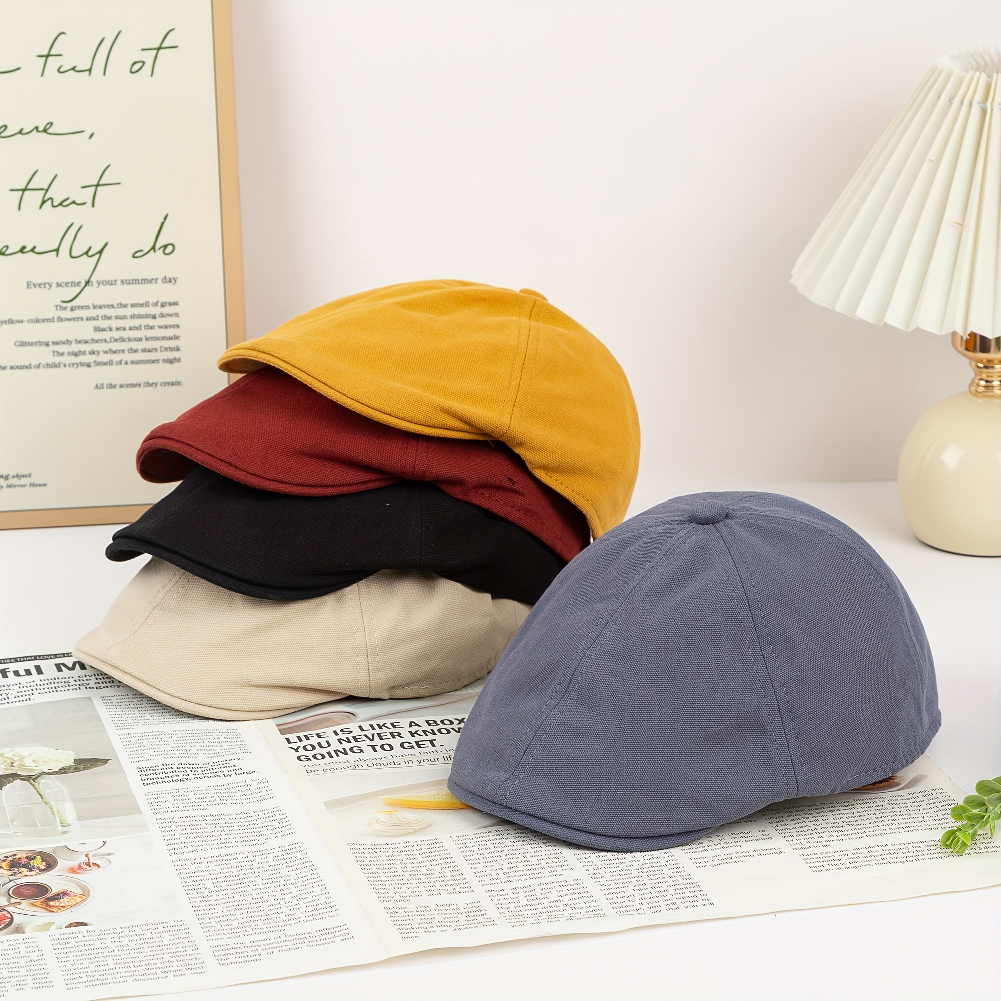 hat type newsboy cap Mauritius