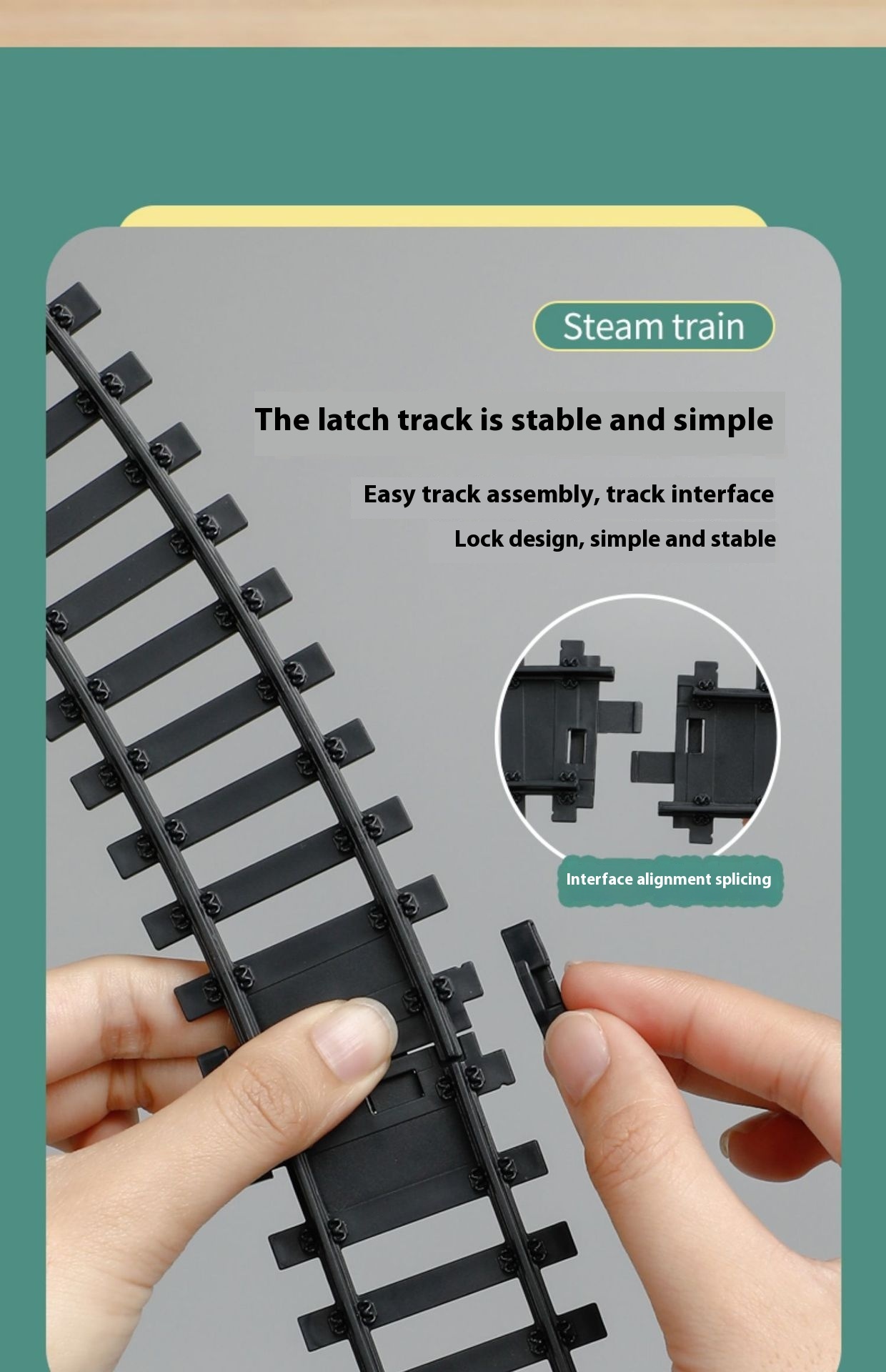 Electric Train Set for Kids Ages 3+ Real Smoke LED Lights Train Sounds Interactive Bridge Track Long-Lasting Battery Parent-Child Play Collectible Toys Christmas Birthday Gifts for Boys Girls