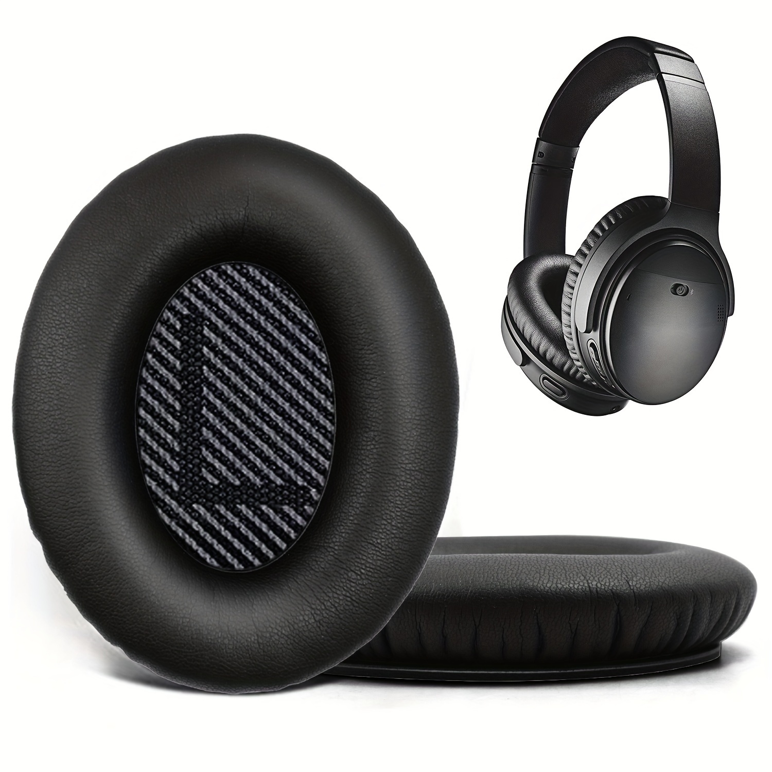 

1 Bose 35/25/15 & Qc35 Ii Ear - -density Foam, Pu , Isolating Cushions