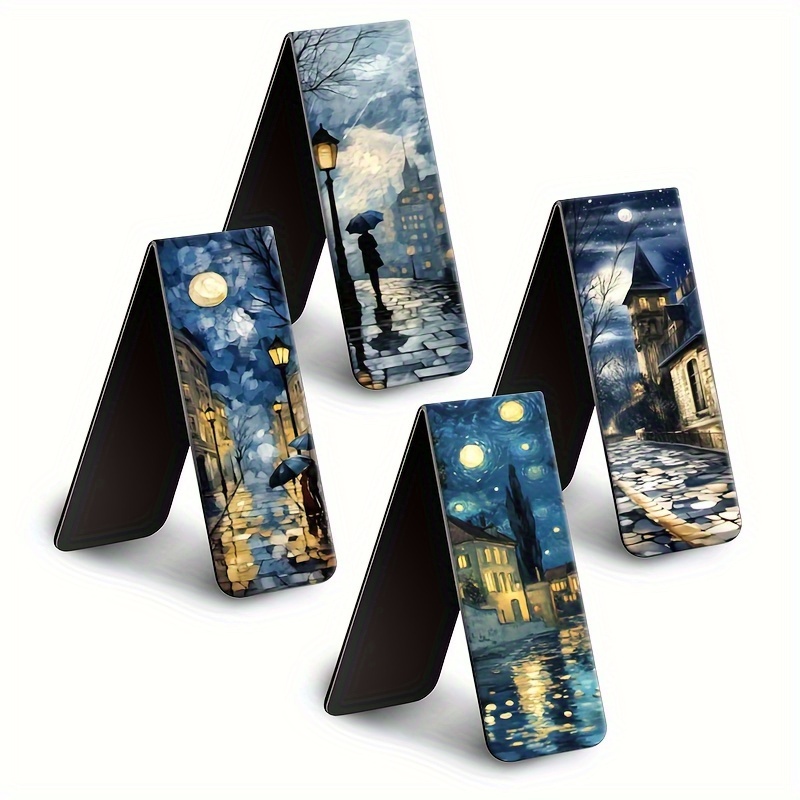 

Bookmarks - 4pcs, Decorative Markers For Readers & , Cardstock , For And Use