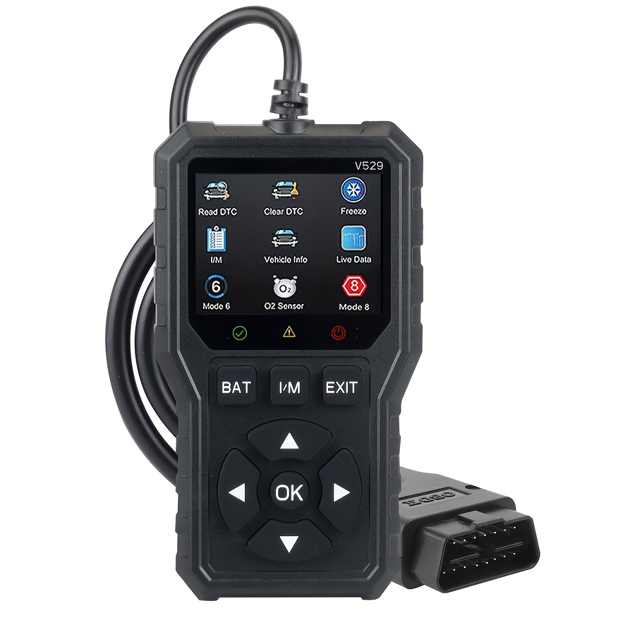 TEMU 2025 Newest Scanner Compatible For All Vehicles - Car Engine Diagnostic Tool, Code Reader & Error , Can Obd Ii/eobd Scanner Suitable For Obdii/eobd After 1996, No Battery Required