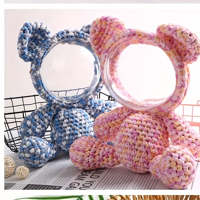 

Colorful Polyester Yarn Balls For Crochet, Knit, And Diy Projects - Includes Pink, Deep Pink, Bright Pink, Beige, Light Blue, Blue, Sky Blue, And Navy Blue