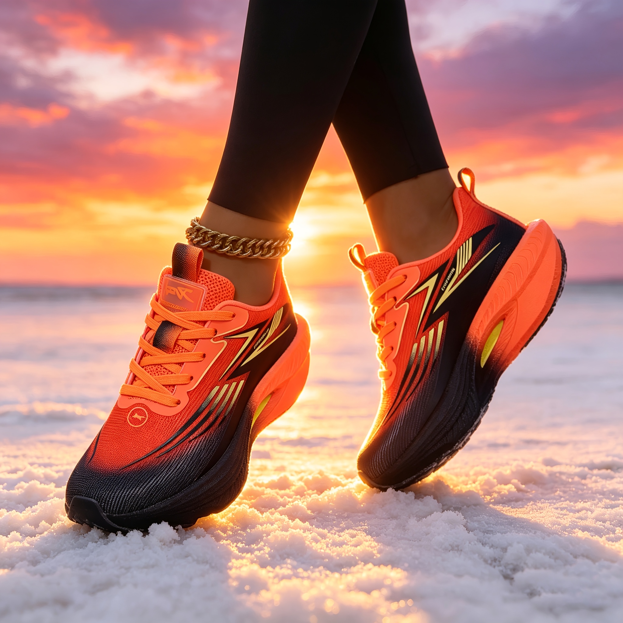 Women's Carbon Plate Sneakers, Lightweight Zero-Drop Running Shoes