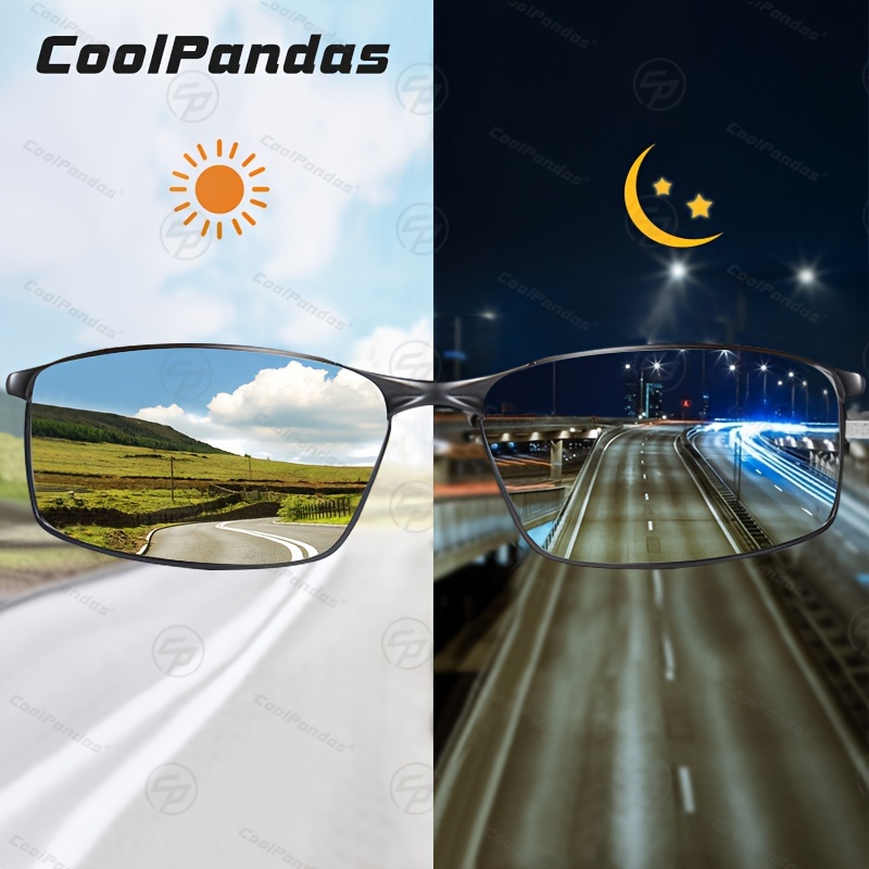 

Coolpandas Polarized Photochromic Fashion Glasses For - Protection, Stainless , Ideal For Driving, Running & Fishing, Photochromic, Fashion Glasses, Polarized,