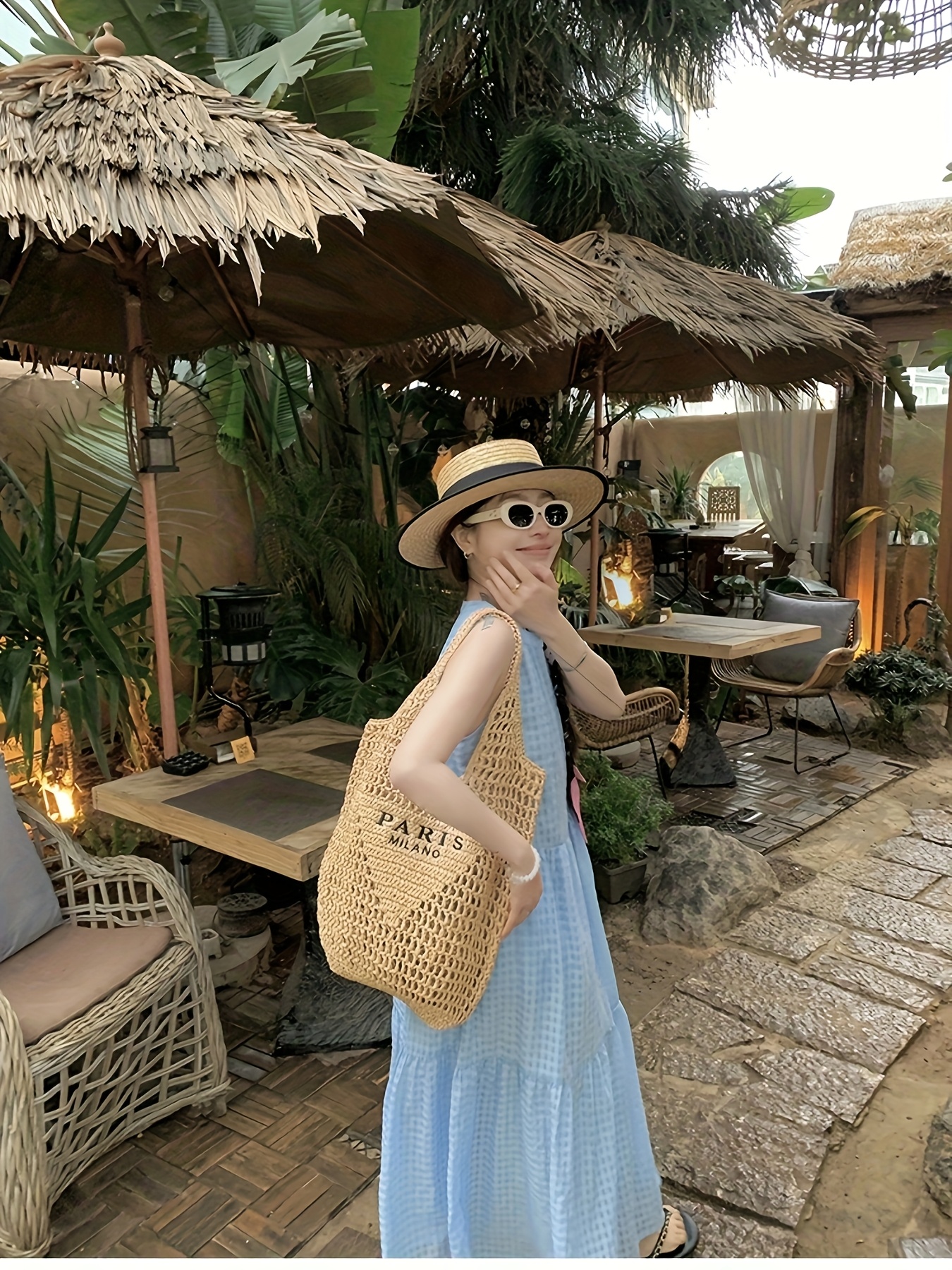 princess polly baby blue dress Threadbare Men's Denim Blue Waffle Knit Quarter Zip Jumper