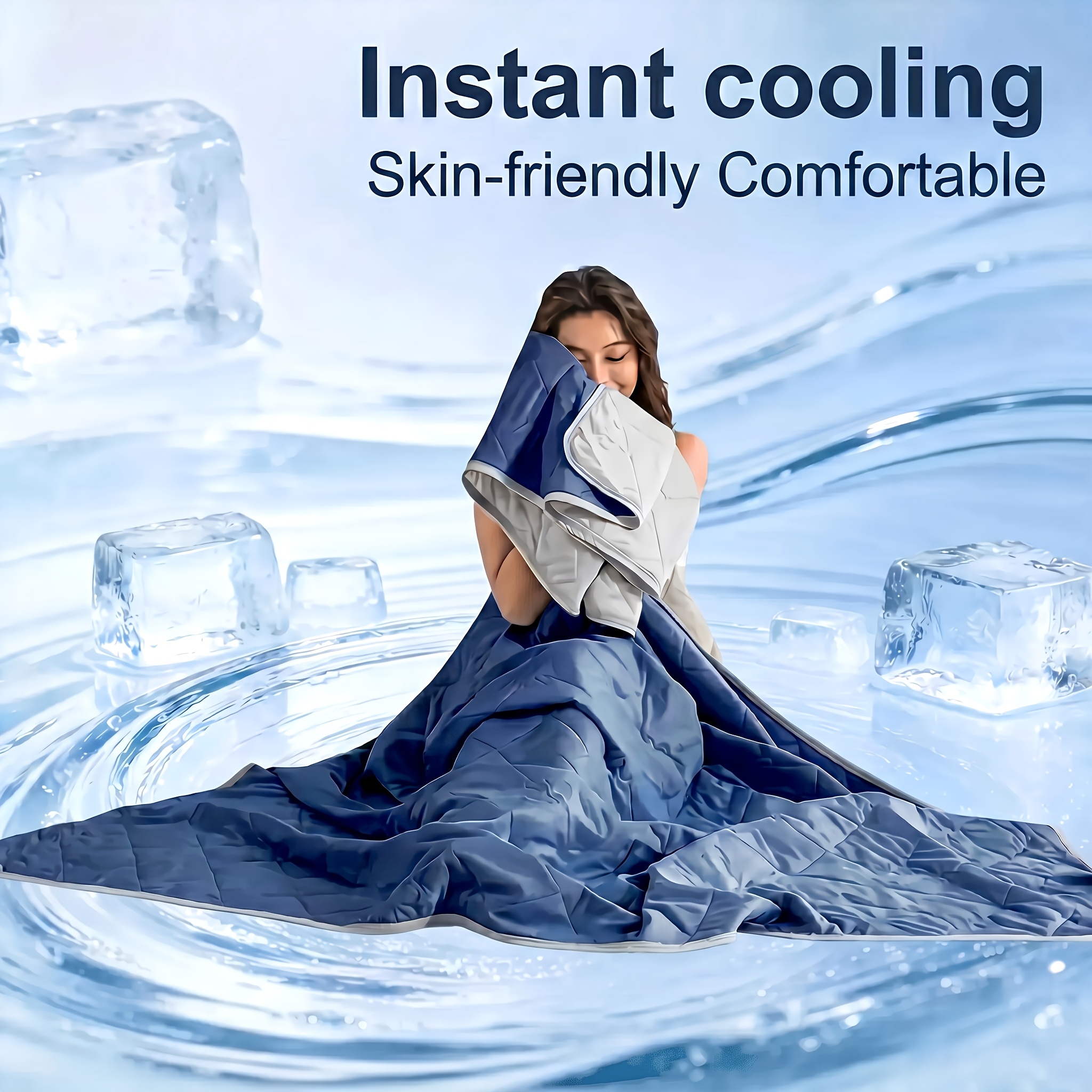 1pc cool summer blanket soft and   double sided cool summer quilt cool and   durable and easy to   multiple colors and sizes suitable for beds sofas   rooms and travel holiday gift