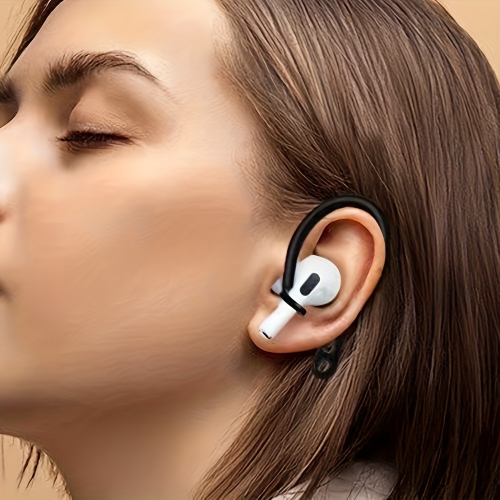 2 Paar Anti-Rutsch TPU Sport Ohrhaken für   Pro 3. und 4. Generation aus robustem ABS-Material Details 4