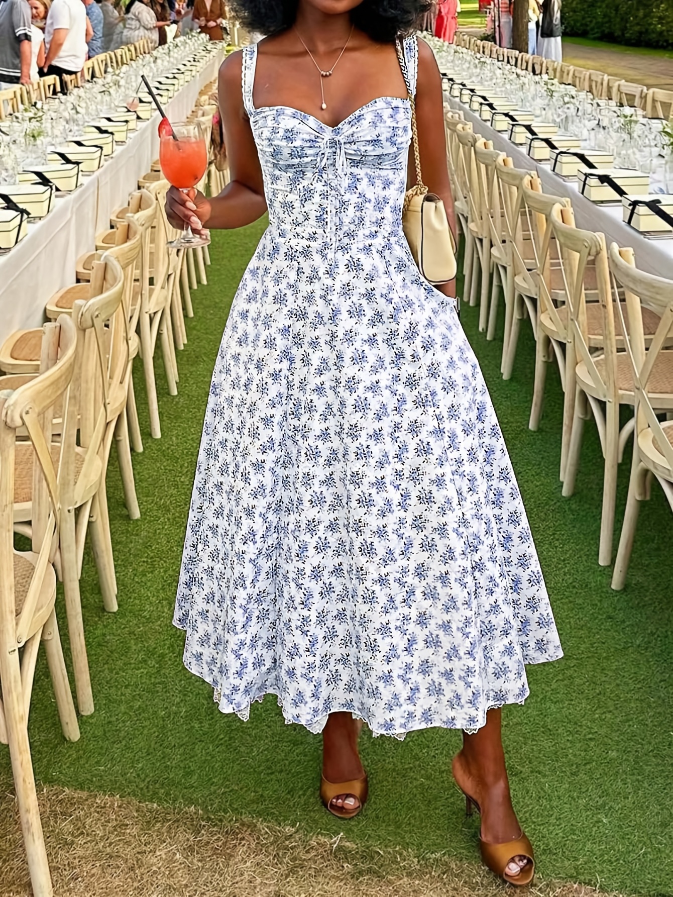 fashion womens double layer dress women's clothing - Temu Oman