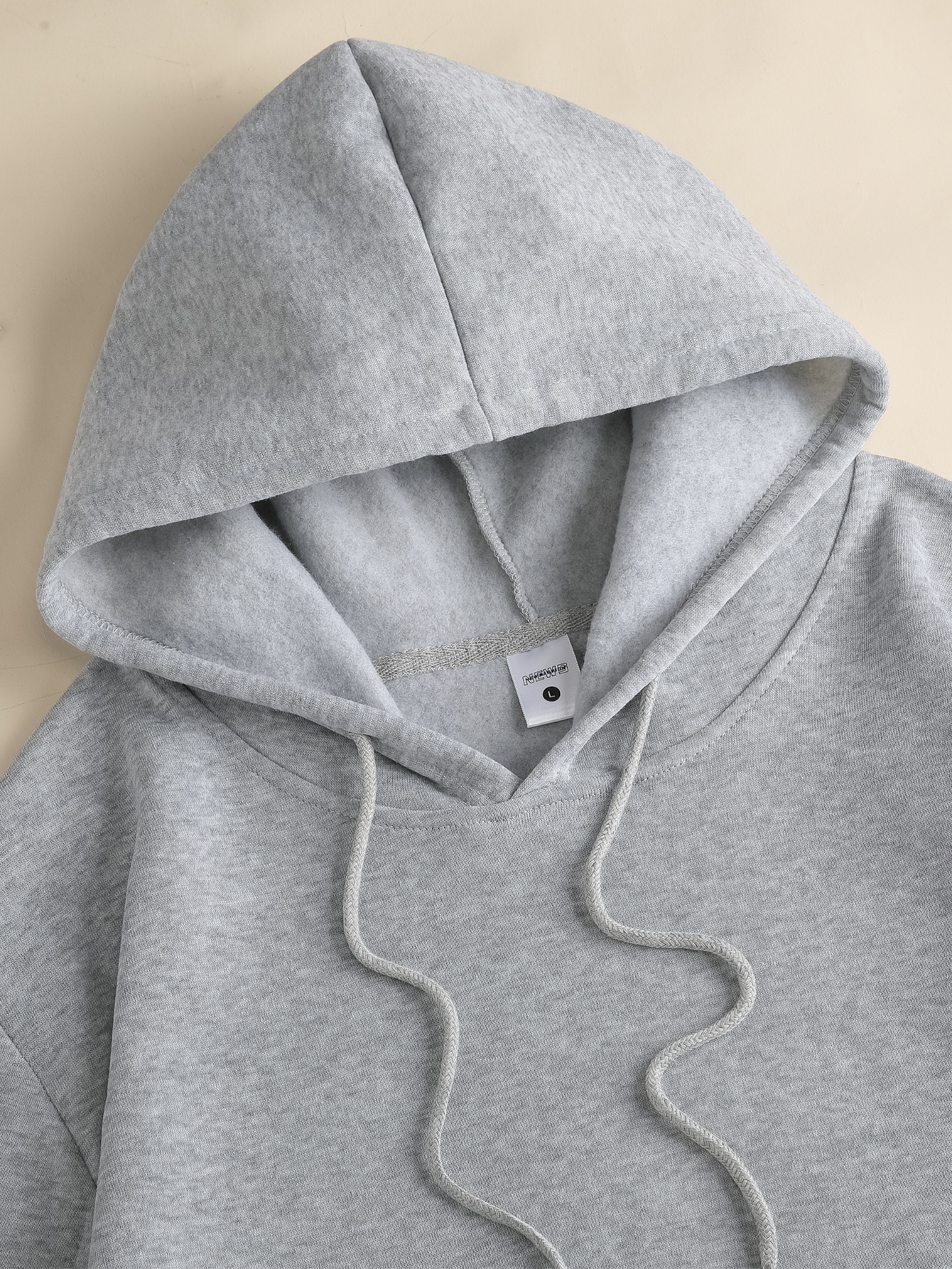 Men's Plush Thick Winter Hooded Sweatshirt - Retro Letter 'M' Print Pullover, Lightweight Warm Sweater with Hood, Machine Washable Casual Sweatic for Cold Weather Outfits (Men's Fashion)