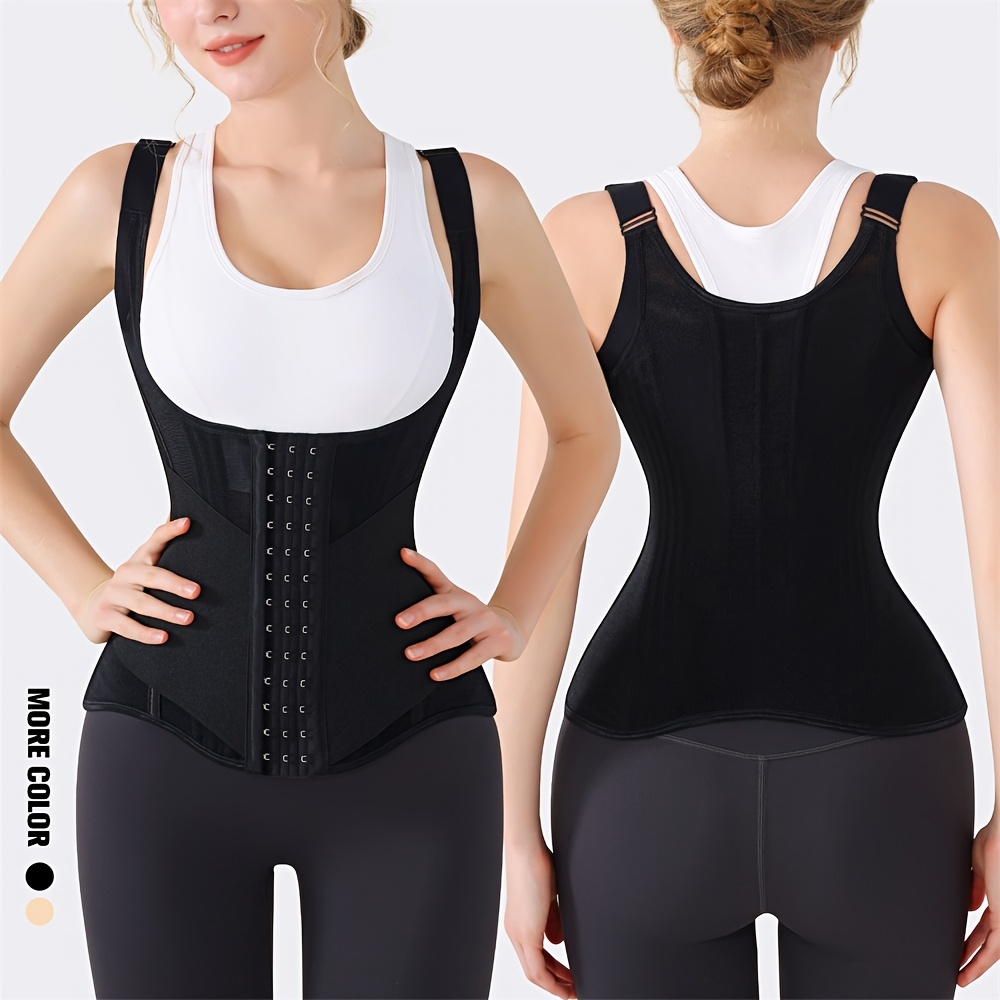 corset soutien lombaire femme noir sangle blanche Temu Canada