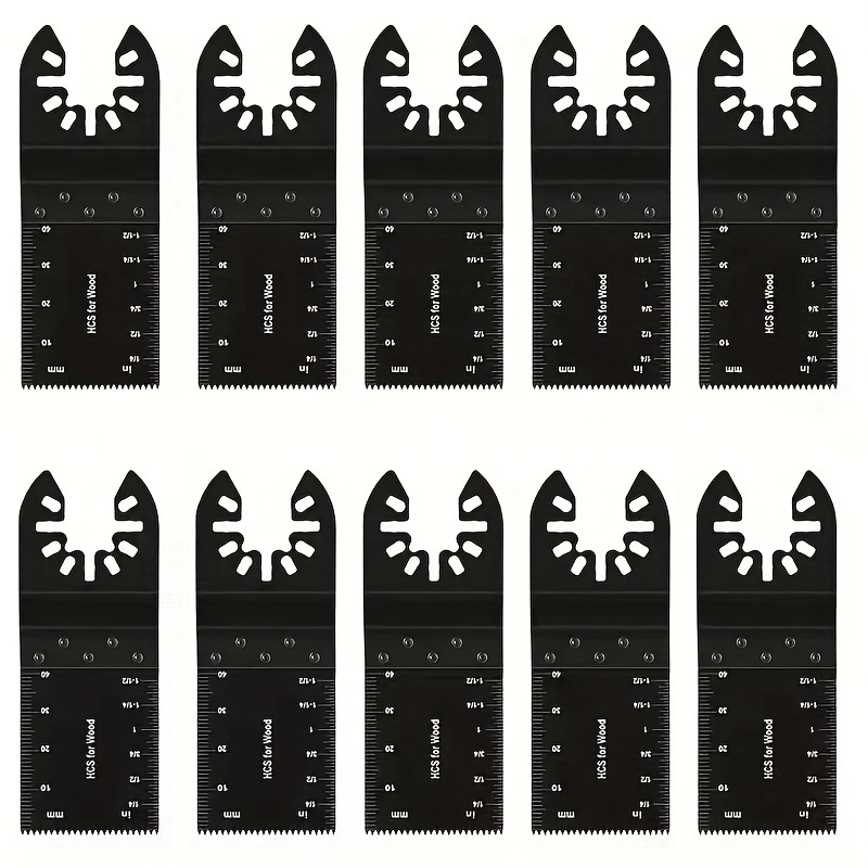 

[top-] 10pcs Oscillating Saw Set For Wood, Metal & Plastic - -tool Blades