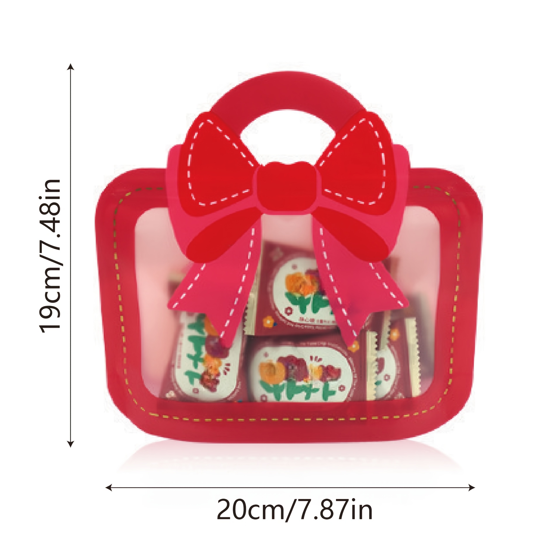 TEMU 24pcs Party Favor Tote Gift Bags, Great For Birthday/wedding/party Supplies Storage/home Handmade Storage/jewelry Storage Packaging/small