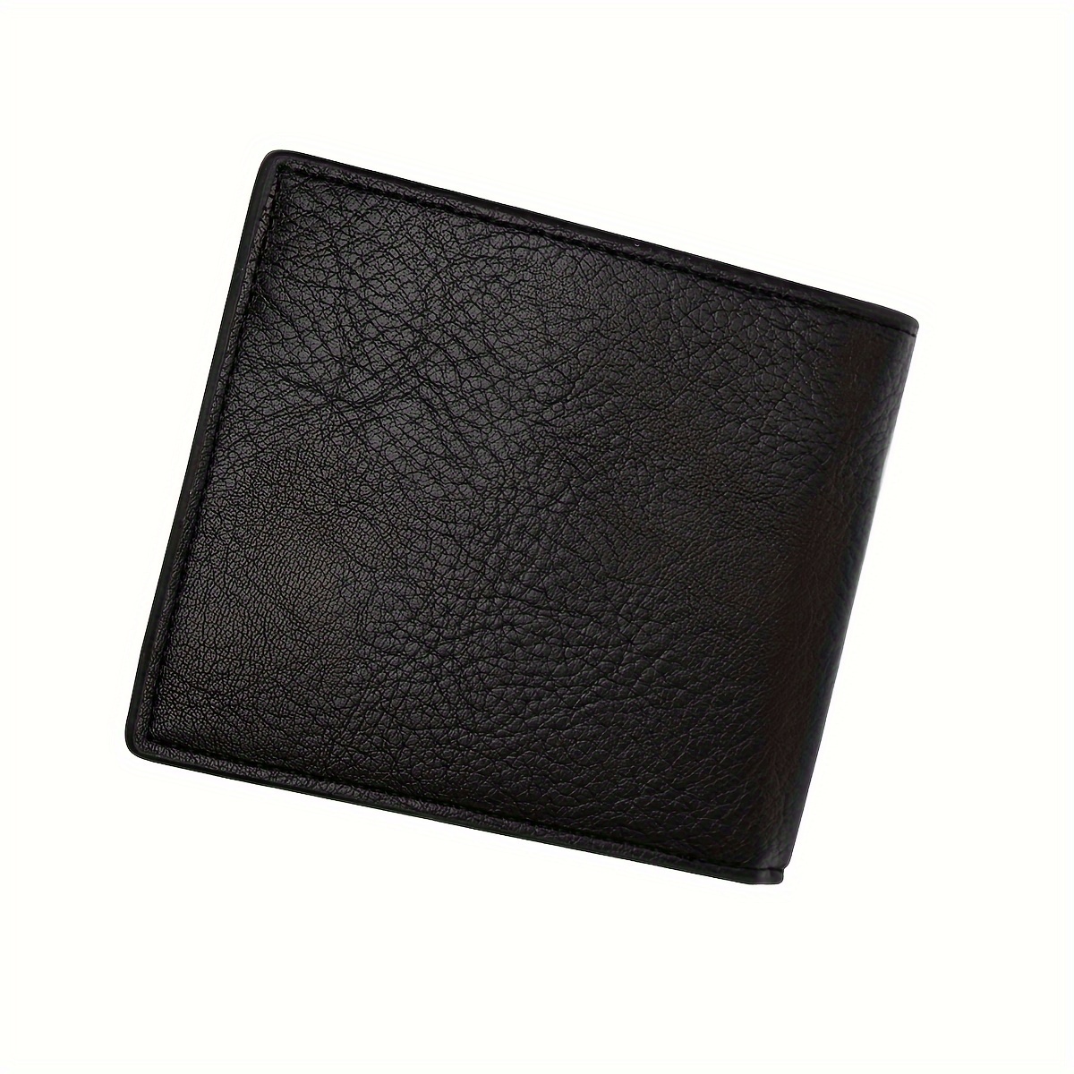 1pc Fashionable Men's Wallet Large Capacity Coin Purse Multi-Card Bank Credit Card Holder with Loose-leaf ID Holder
