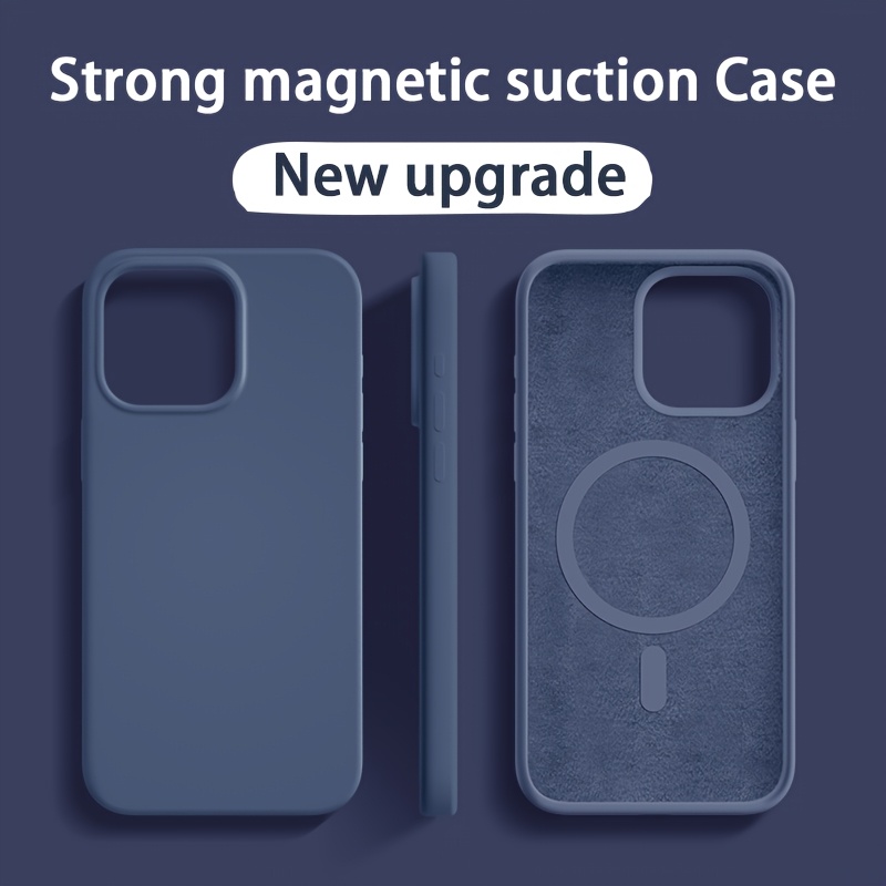 premium phone cover for iphone models 16 15 14 plus 13 11 and 12 pro max with wireless charging and a magnetic soft details 6
