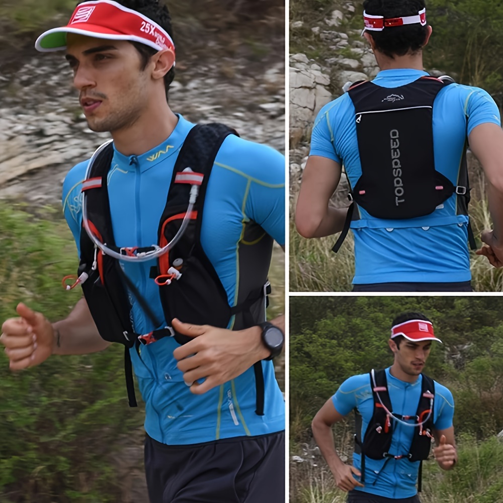 

1pc Ultra Light Running Bag, Water Bag, Cycling Backpack, Women And Men Outdoor Jogging Sports Vest (no Water Bag Included)