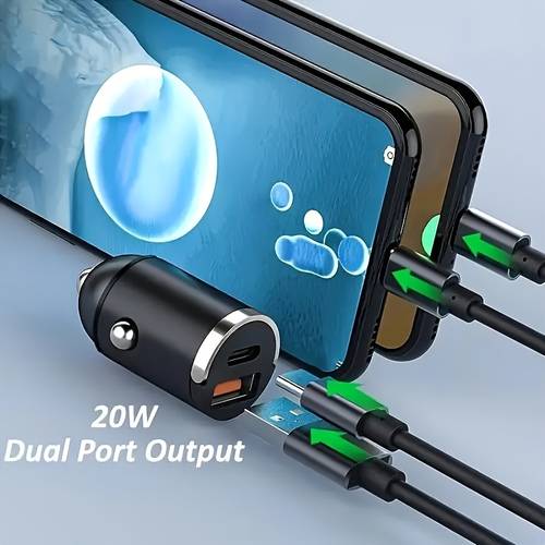 100w dual charger with a easy to plug and featuring usb c pd and usb a fast charging compatible with all mobile devices without battery